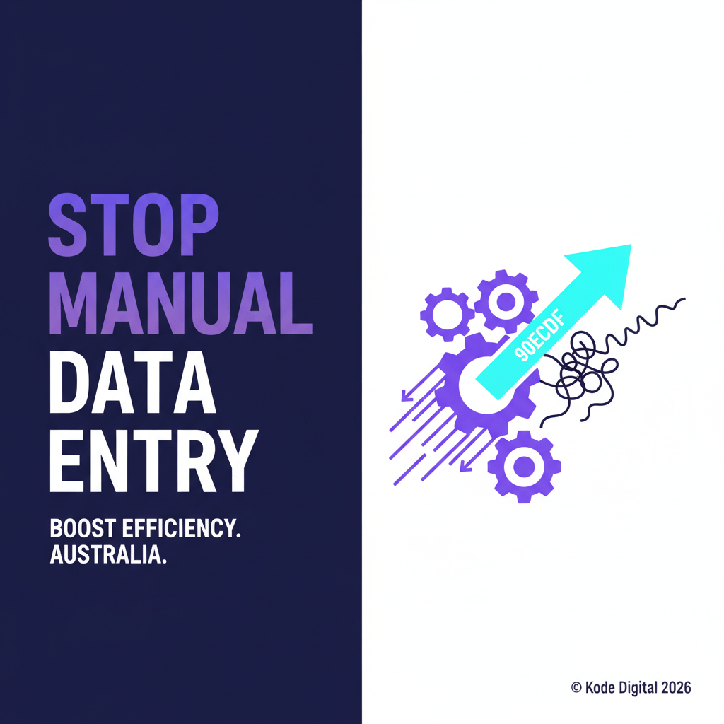 How Can Australian Businesses Stop Manual Data Entry From Slowing Them Down?
