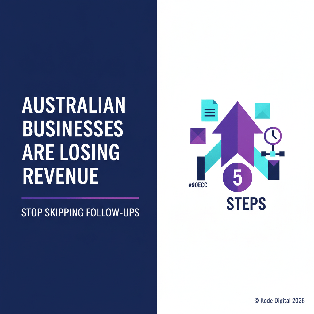 Why Most Australian Businesses Get Quote and Proposal Follow-Up Wrong
